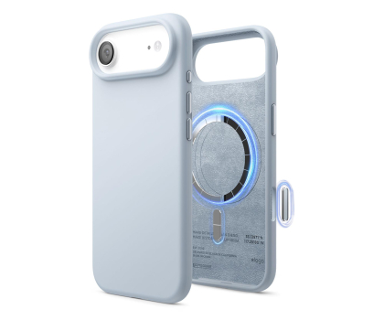 Etui do telefonów Elago Magsafe Silicon Case do iPhone 17 AIR Light Blue ES17MSSC66AIR-LBL